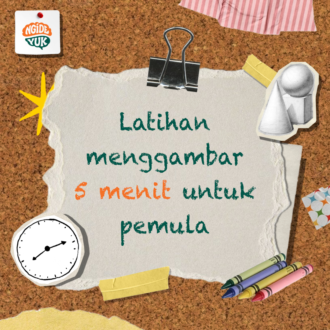 Latihan Menggambar 5 Menit untuk Pemula